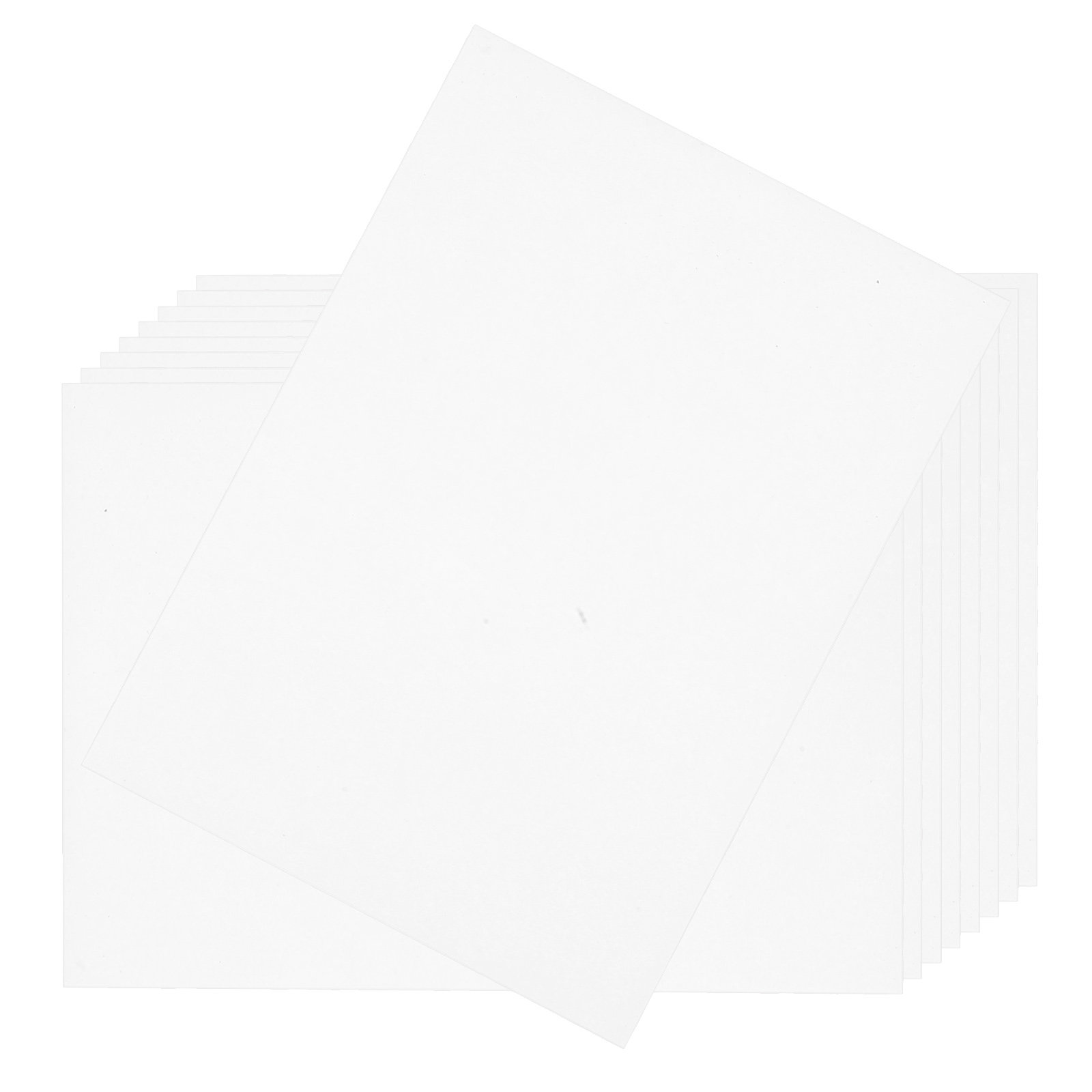 Papercraft Supply Invitation - 50 Pezzi di Cartoncino Bianco Spesso