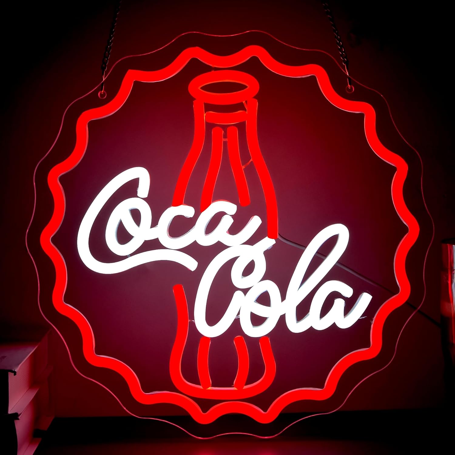 Neon Sign Party - Insegna Luminosa al Neon Cola, Luce