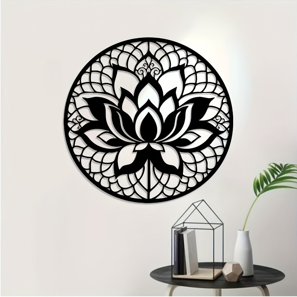 Flower Wall Panel - Decorazione da Parete in Metallo Lumiho,