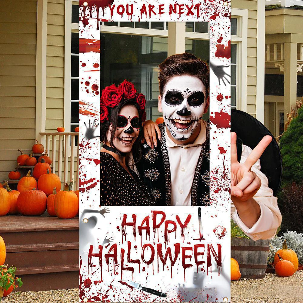 Photo Booth Frame - Sfondo fotografico Runto Happy Halloween, cornice