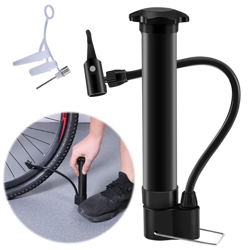 Balloon Pump Hand - Pompa per Bicicletta Portatile 80PSI, Pompa