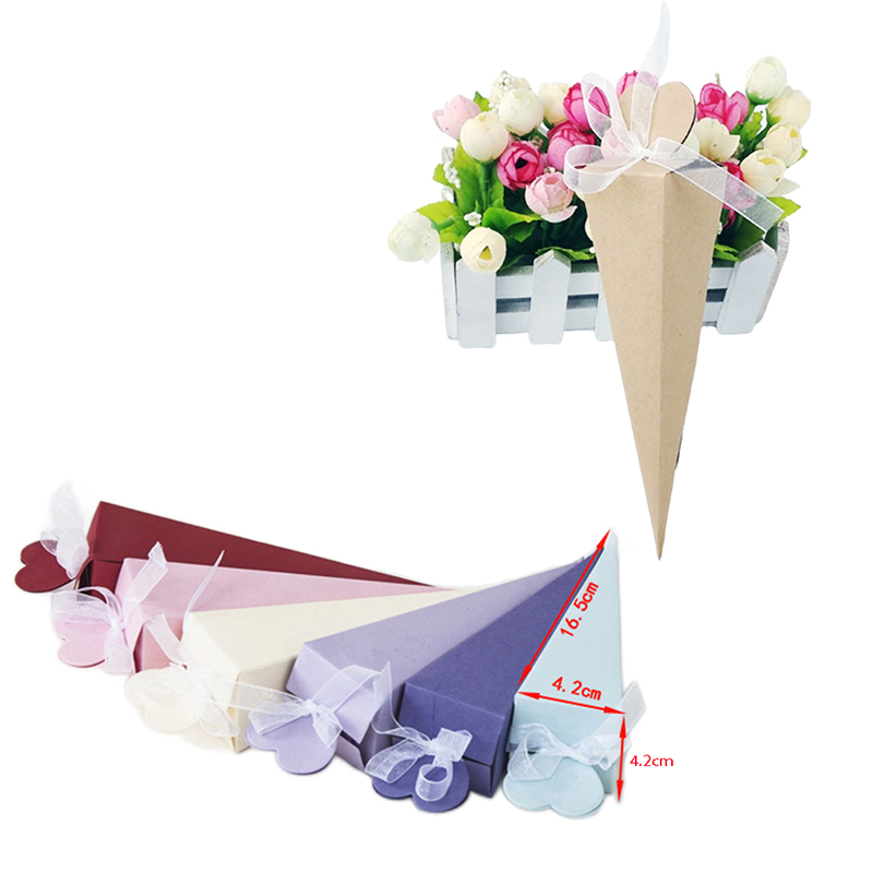 Cotton Candy Cone - 10/20/50 pezzi cono gelato scatola di