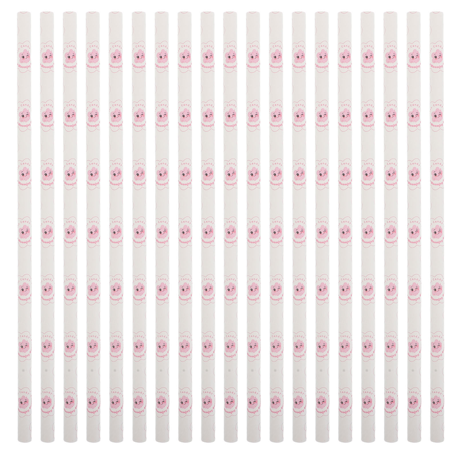 Cotton Candy Cone - 50 Pezzi Bastoncini per Zucchero Filato