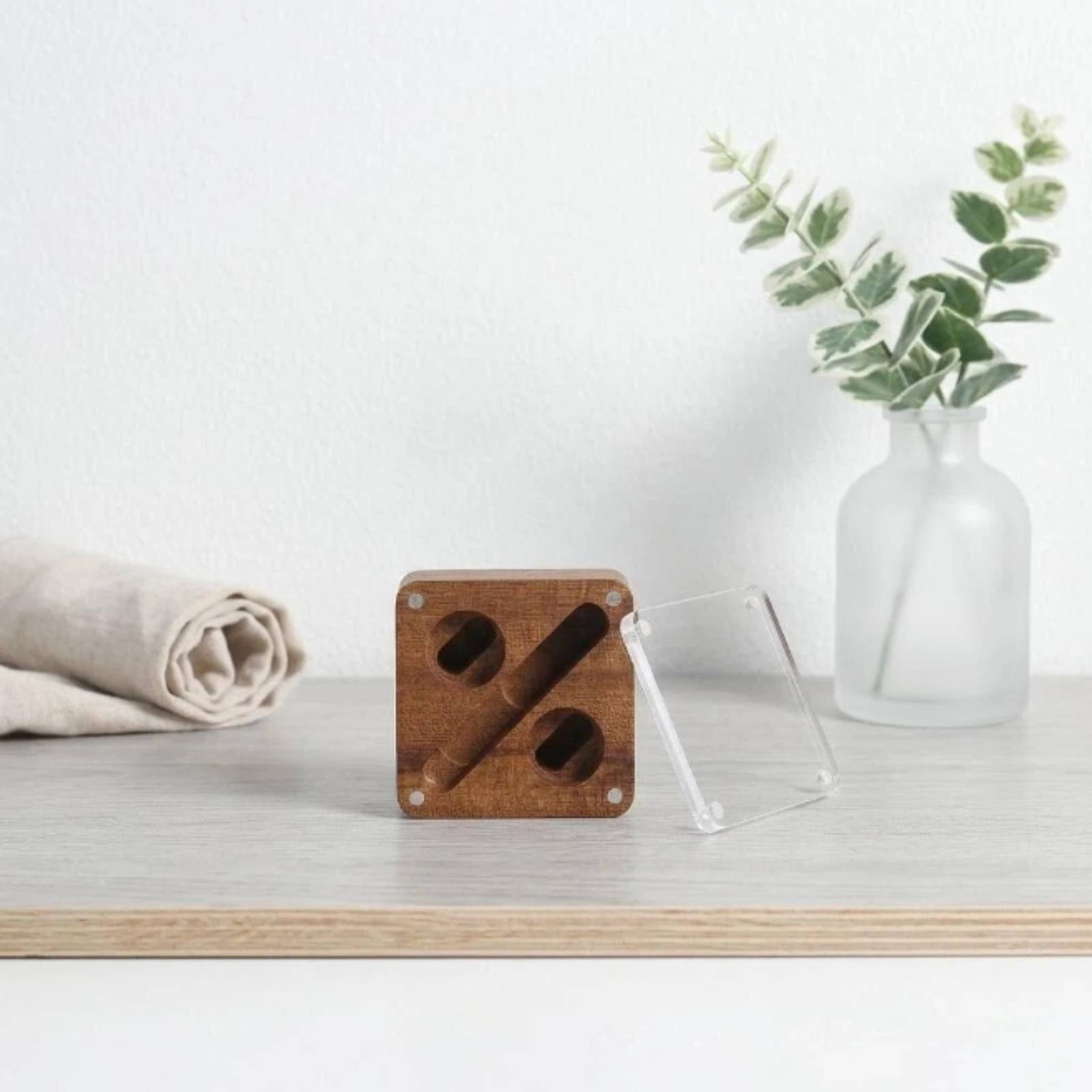 Event & Party Supply Photos - Scatola Espositiva in Legno per Gemelli,