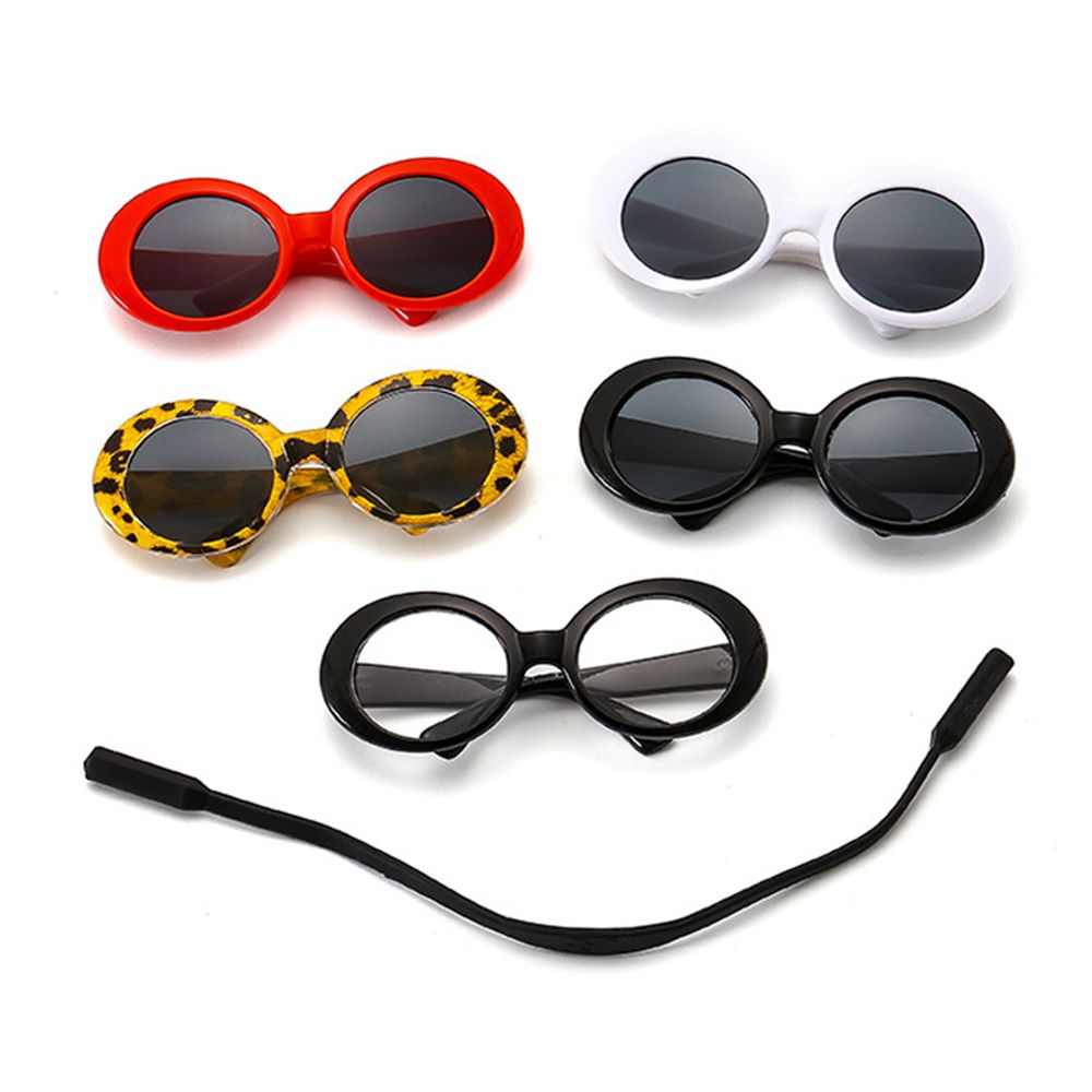 Photo Booth Frame - Fashioning Cat Glasses montature rotonde accessori