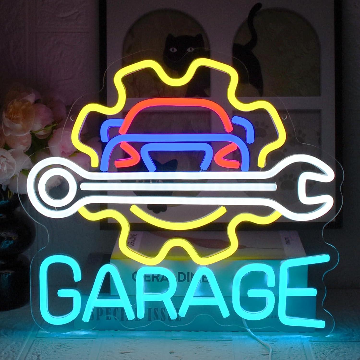 Insegna al Neon per Garage, Al - Neon Sign Party recensione e prezzo