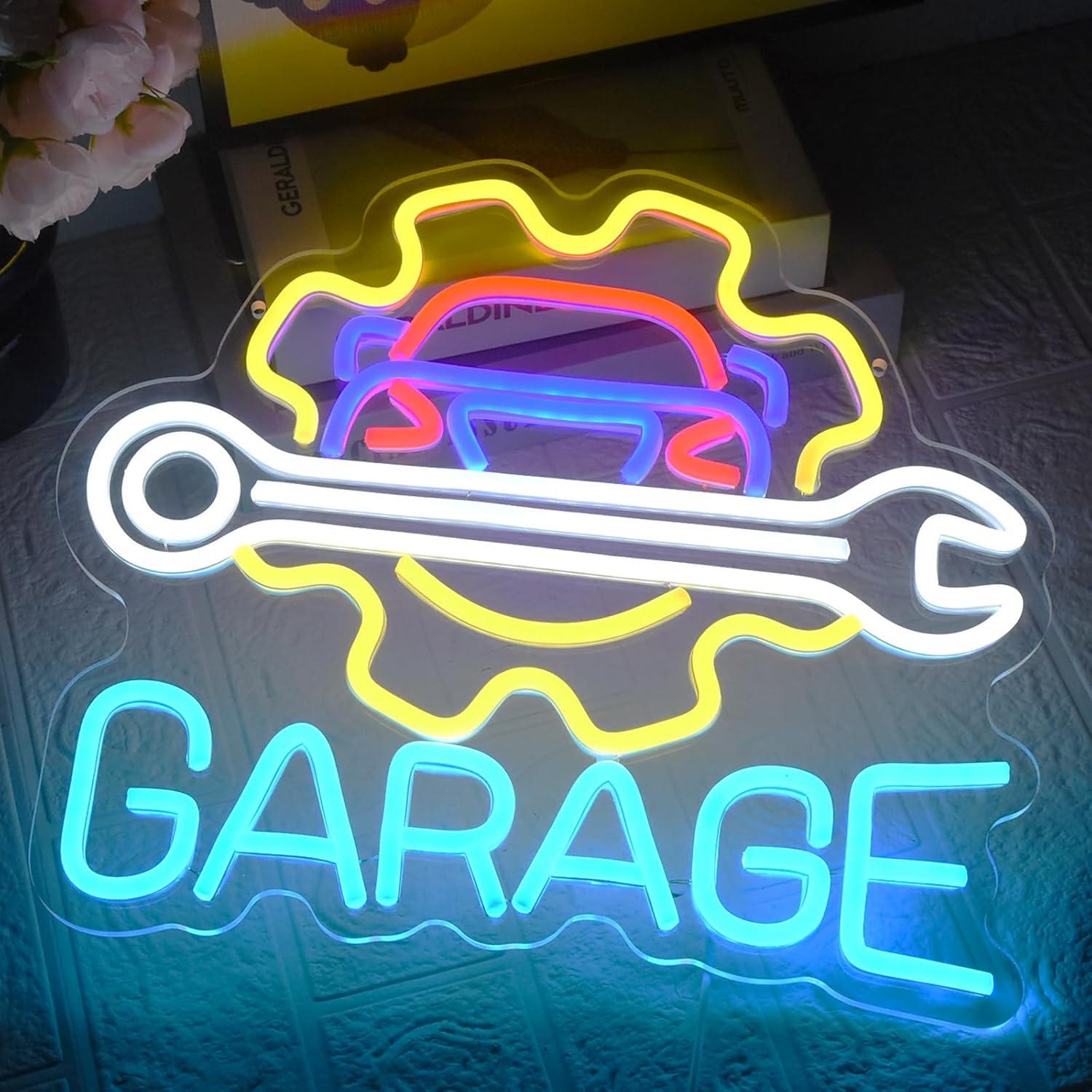 Insegna al Neon per Garage, Al - Neon Sign Party recensione e prezzo
