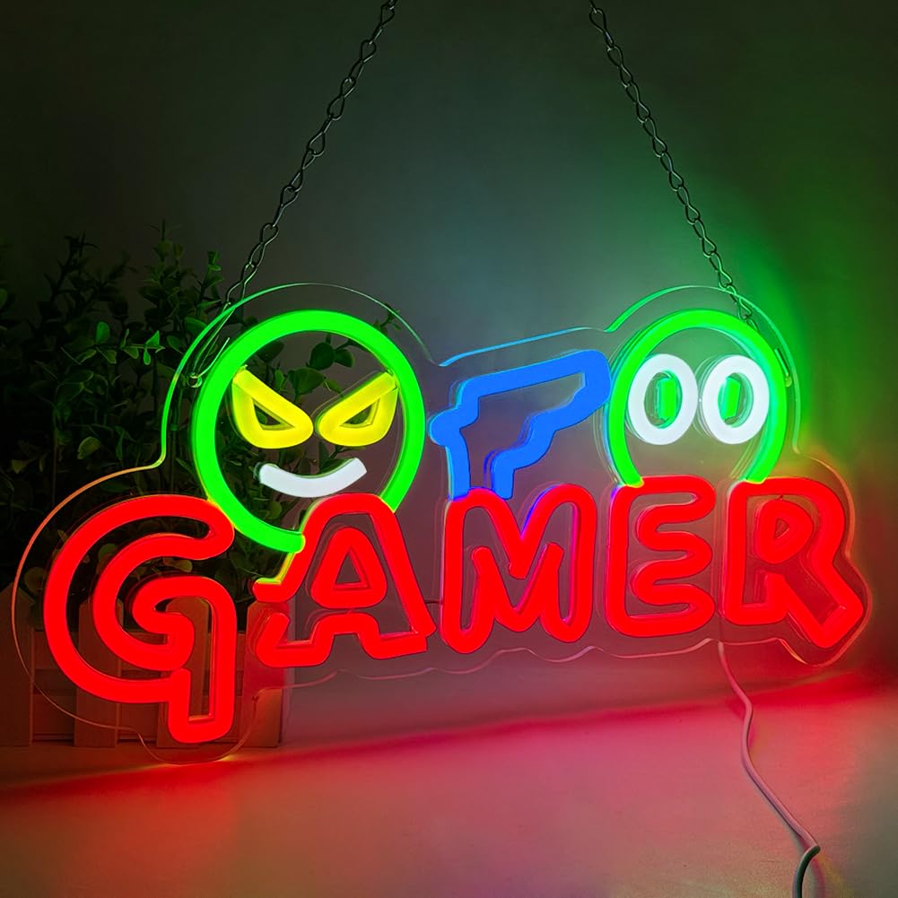 Insegna al Neon LED per Gamer, - Neon Sign Party recensione e prezzo