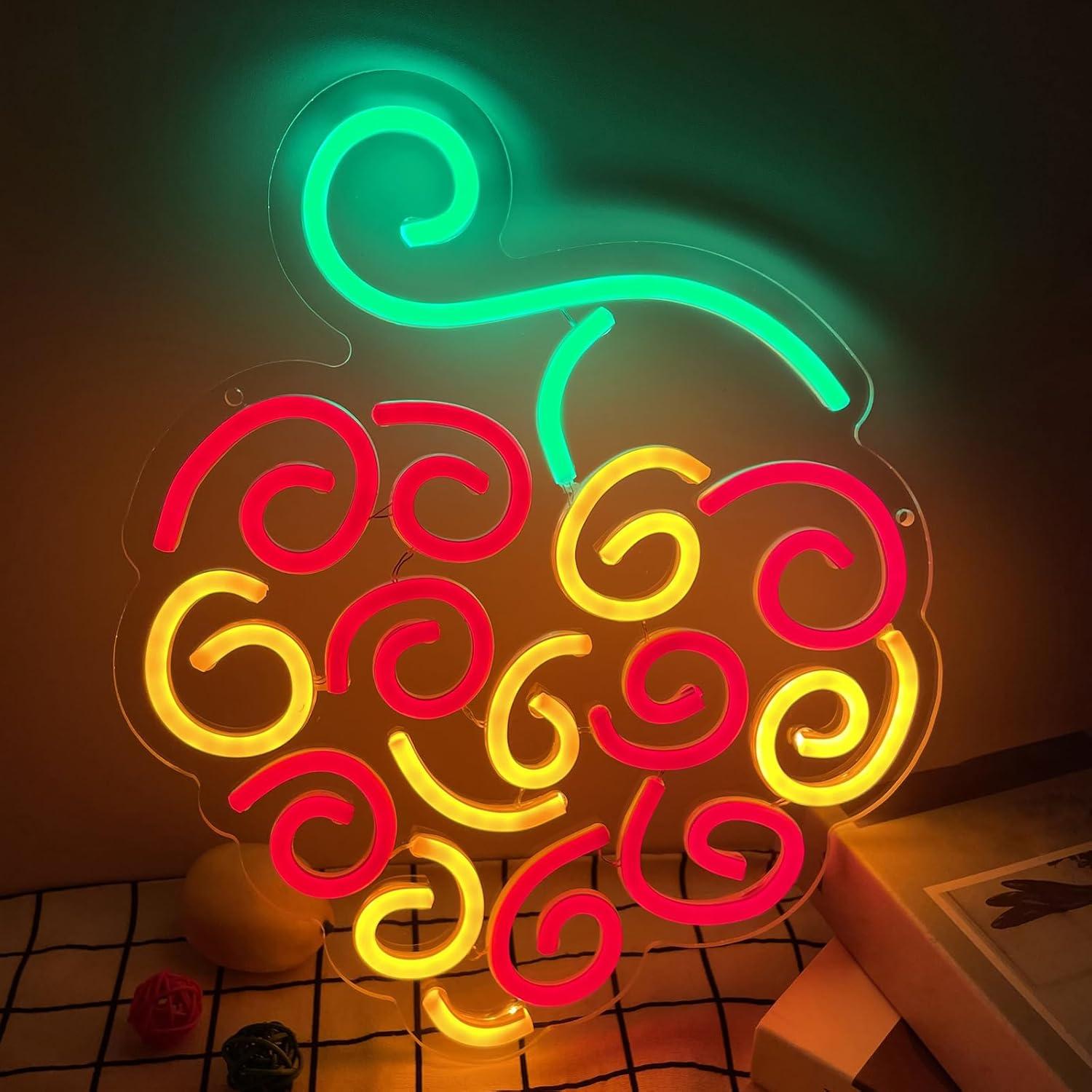 Insegna al Neon Cyber Fruit, L - Neon Sign Party recensione e prezzo