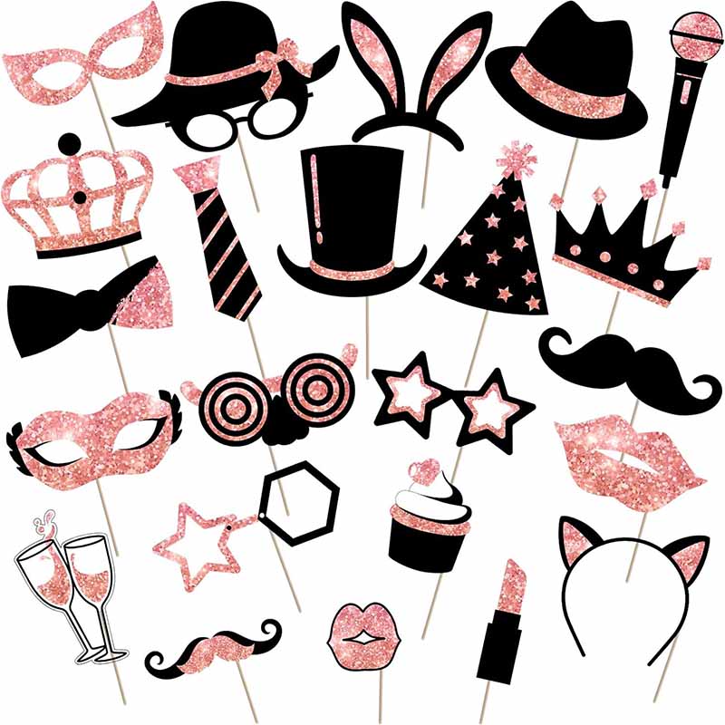 23 Pezzi Accessori per Foto Bo - Photo Booth Frame recensione e prezzo