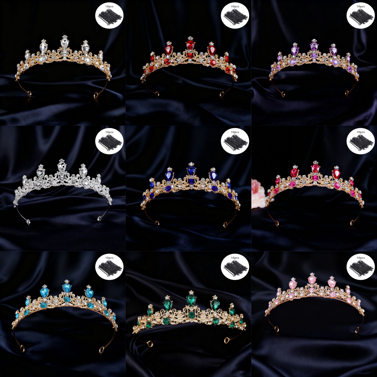 Tiara da Sposa Vintage con Str - Event & Party Supply Photos recensione e prezzo