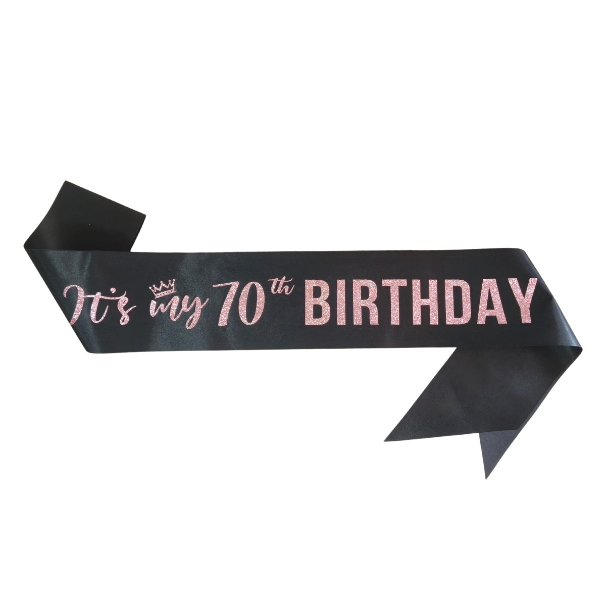 Elegante Fascia 'È il mio 70°  - Birthday Sash Glitter recensione e prezzo