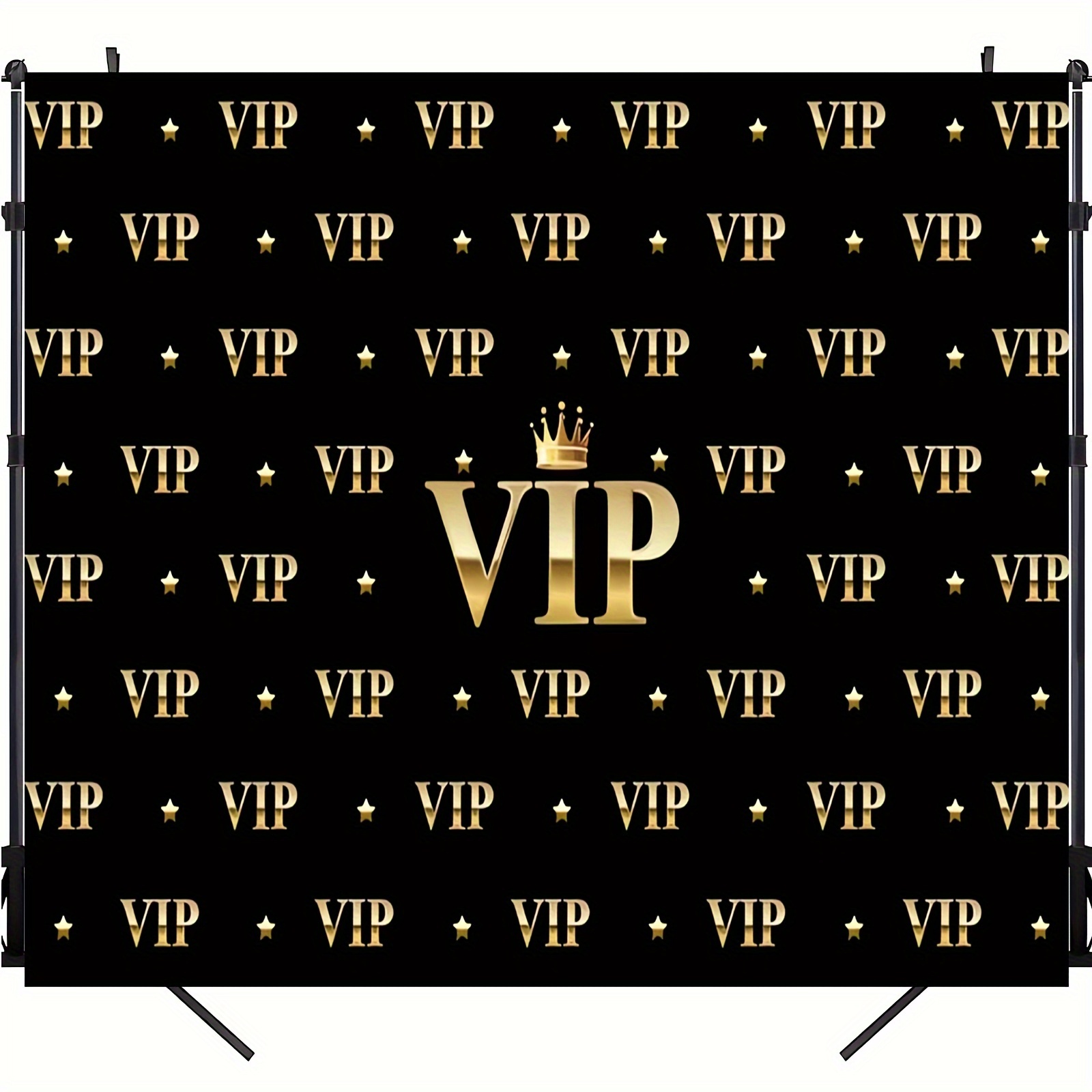 Sfondo Fotografico VIP Corona  - Party Banner Gold recensione e prezzo