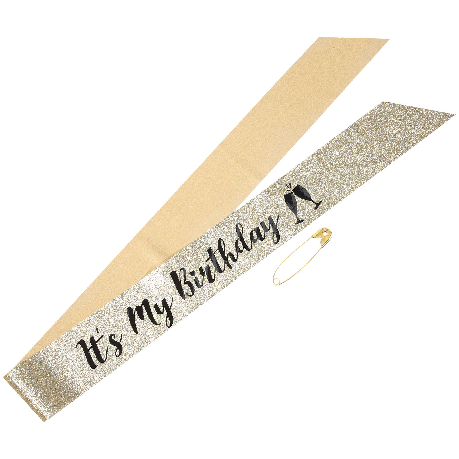 1 Pezzo Fascia Glitterata per  - Birthday Sash Glitter recensione e prezzo