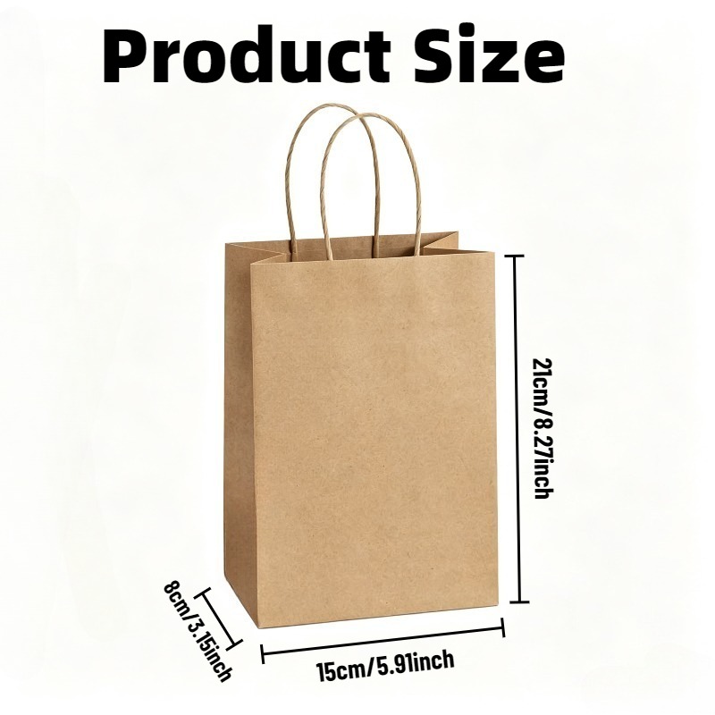 5/10 sacchetti di carta Kraft  - Event Party Shop recensione e prezzo