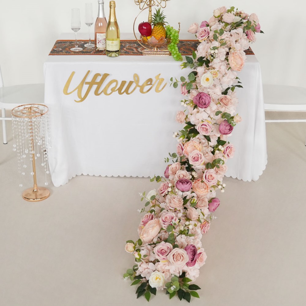 Uflower 200 cm Rosa Rosa Orten - Flower Wall Panel recensione e prezzo