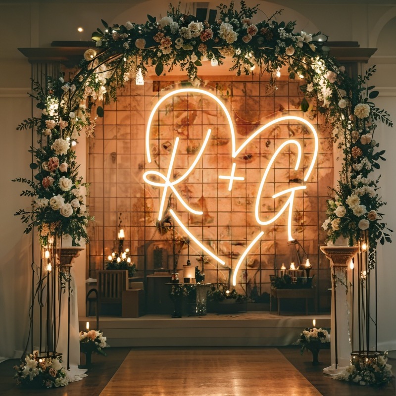Insegna al neon a LED con iniz - Neon Sign Party recensione e prezzo