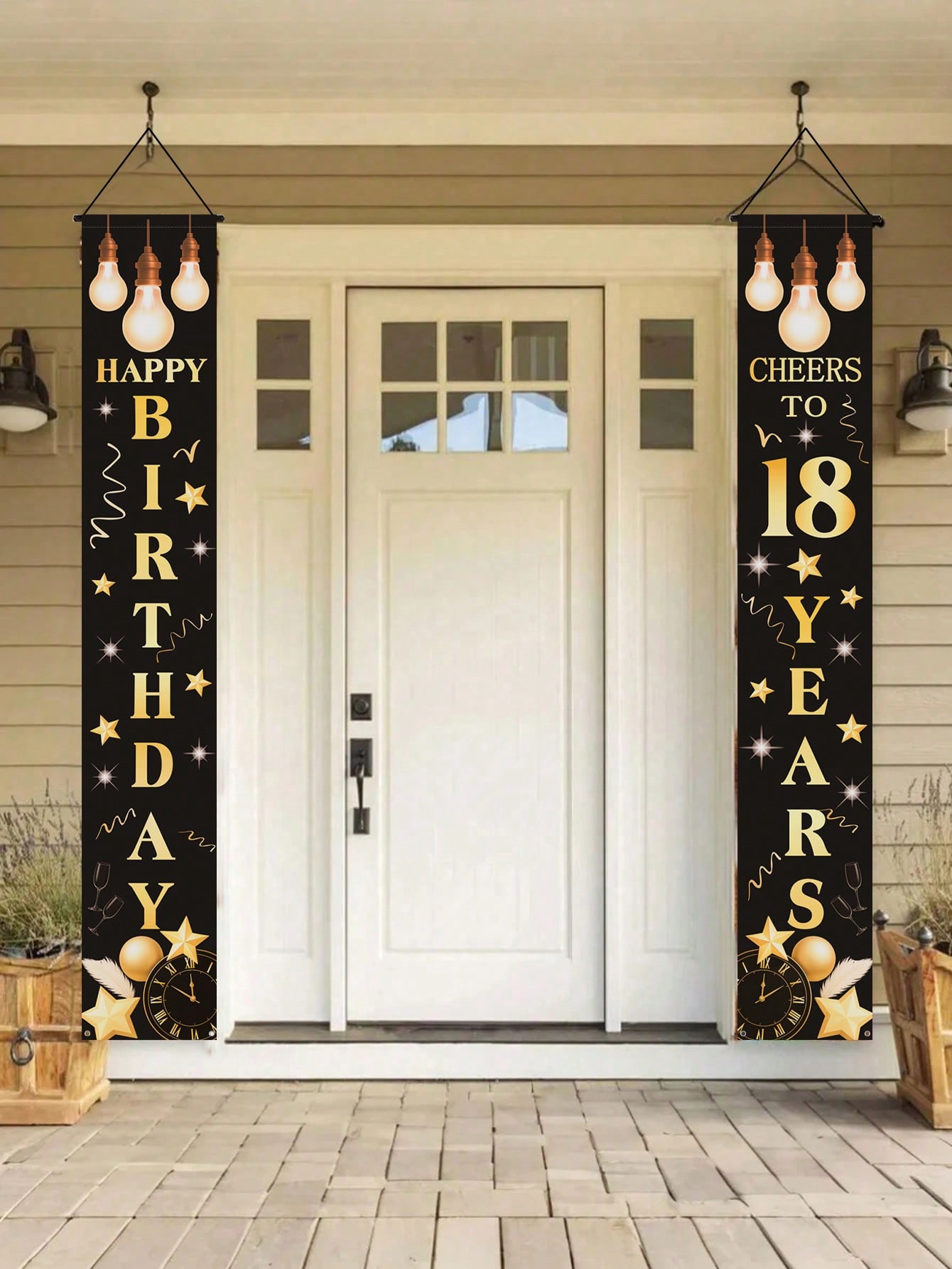 1 paio di striscioni per la ce - Party Banner Gold recensione e prezzo