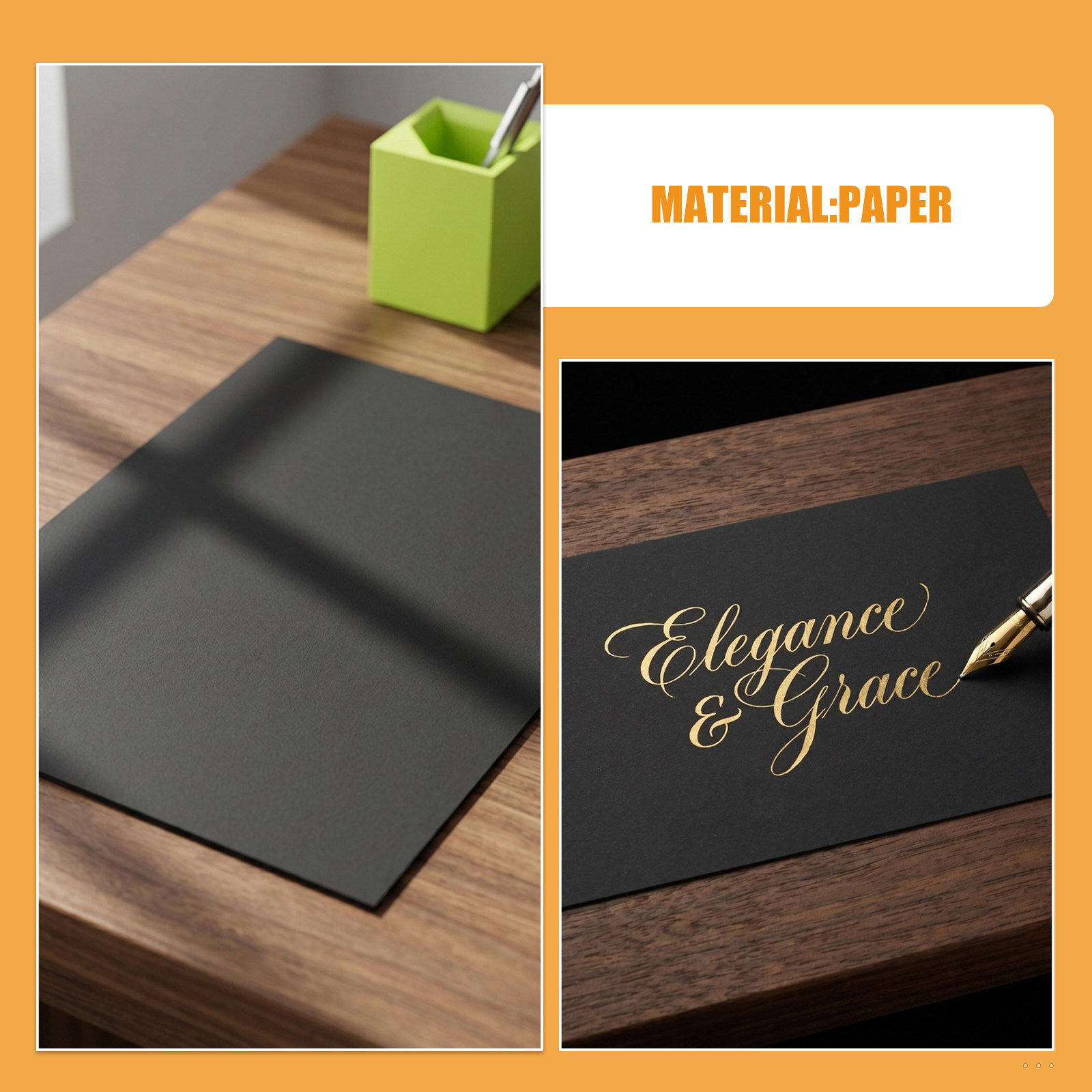 60 Pezzi di Cartoncino Nero pe - Papercraft Supply Invitation recensione e prezzo