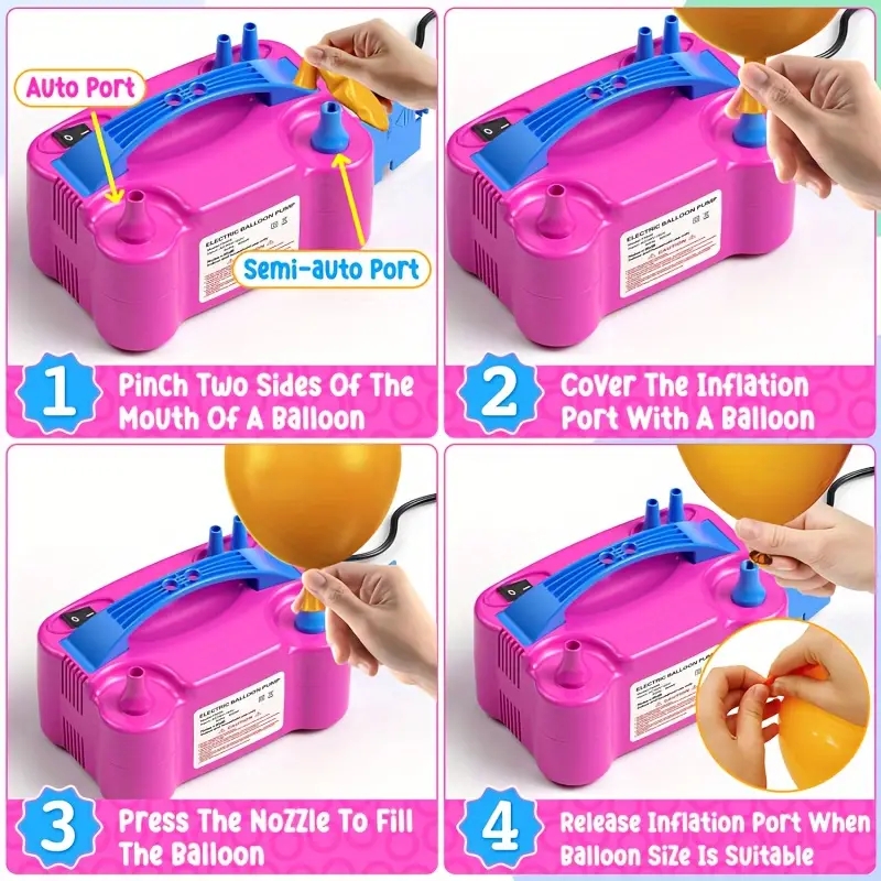 1 pezzo, pompa d'aria elettric - Balloon Pump Hand recensione e prezzo