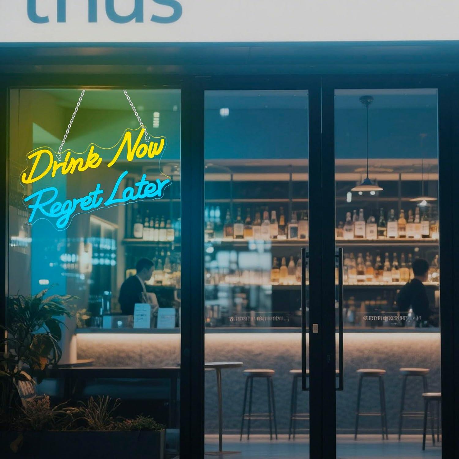 Insegna al Neon 'Bevi Ora, Pia - Neon Sign Party recensione e prezzo