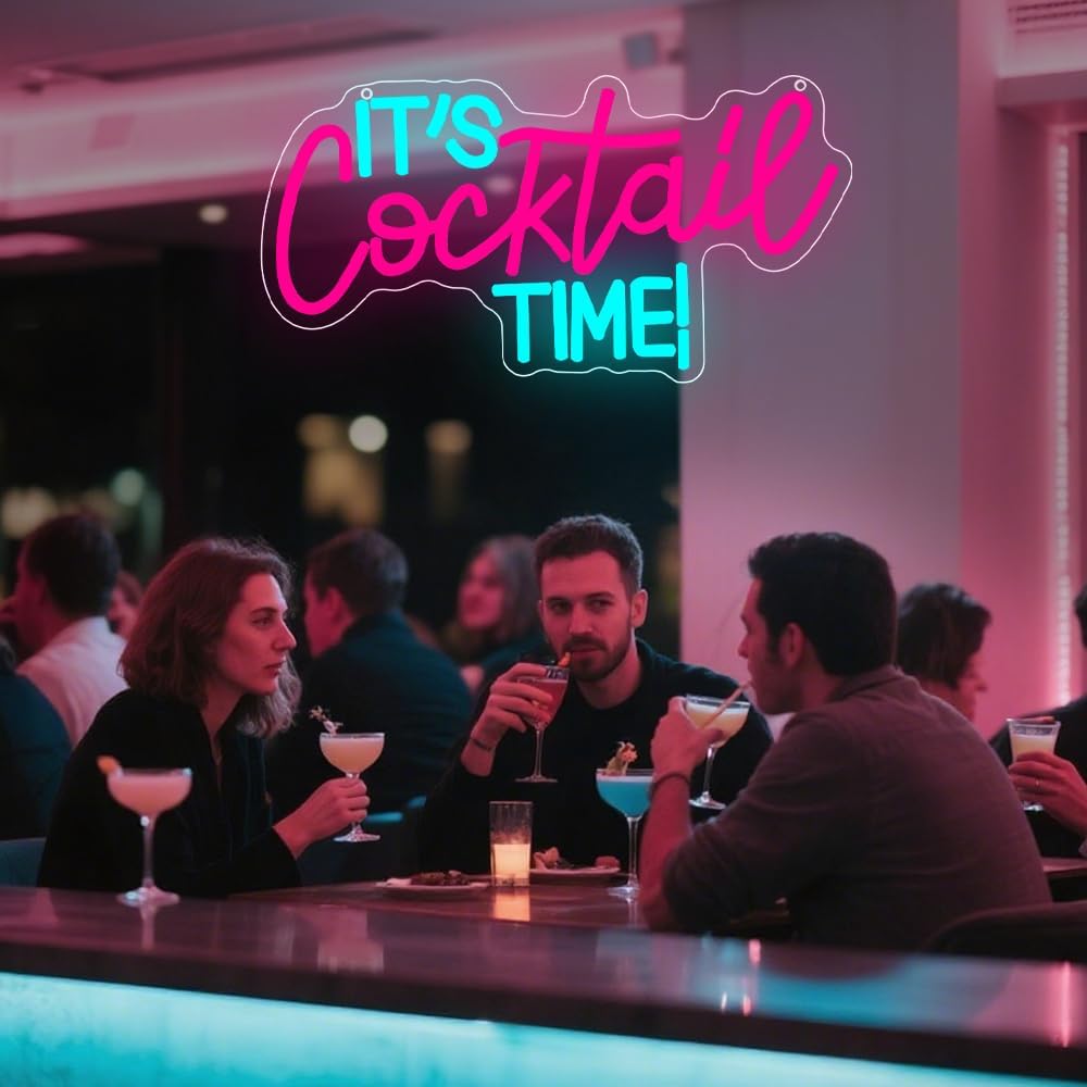 Insegna al Neon 'Cocktails' Al - Neon Sign Party recensione e prezzo
