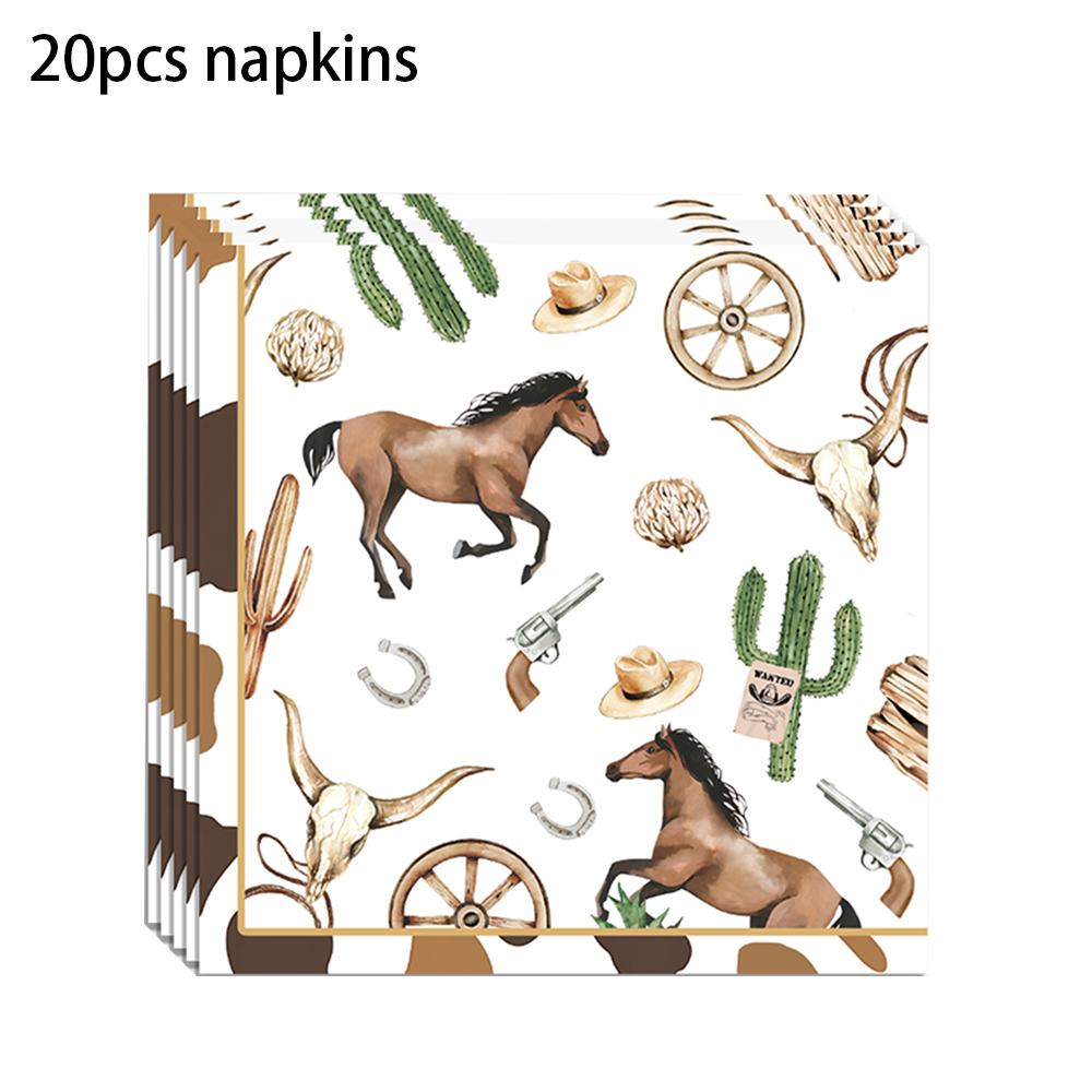 Western Cowboy Party stoviglie - Table Cloth Disposable recensione e prezzo