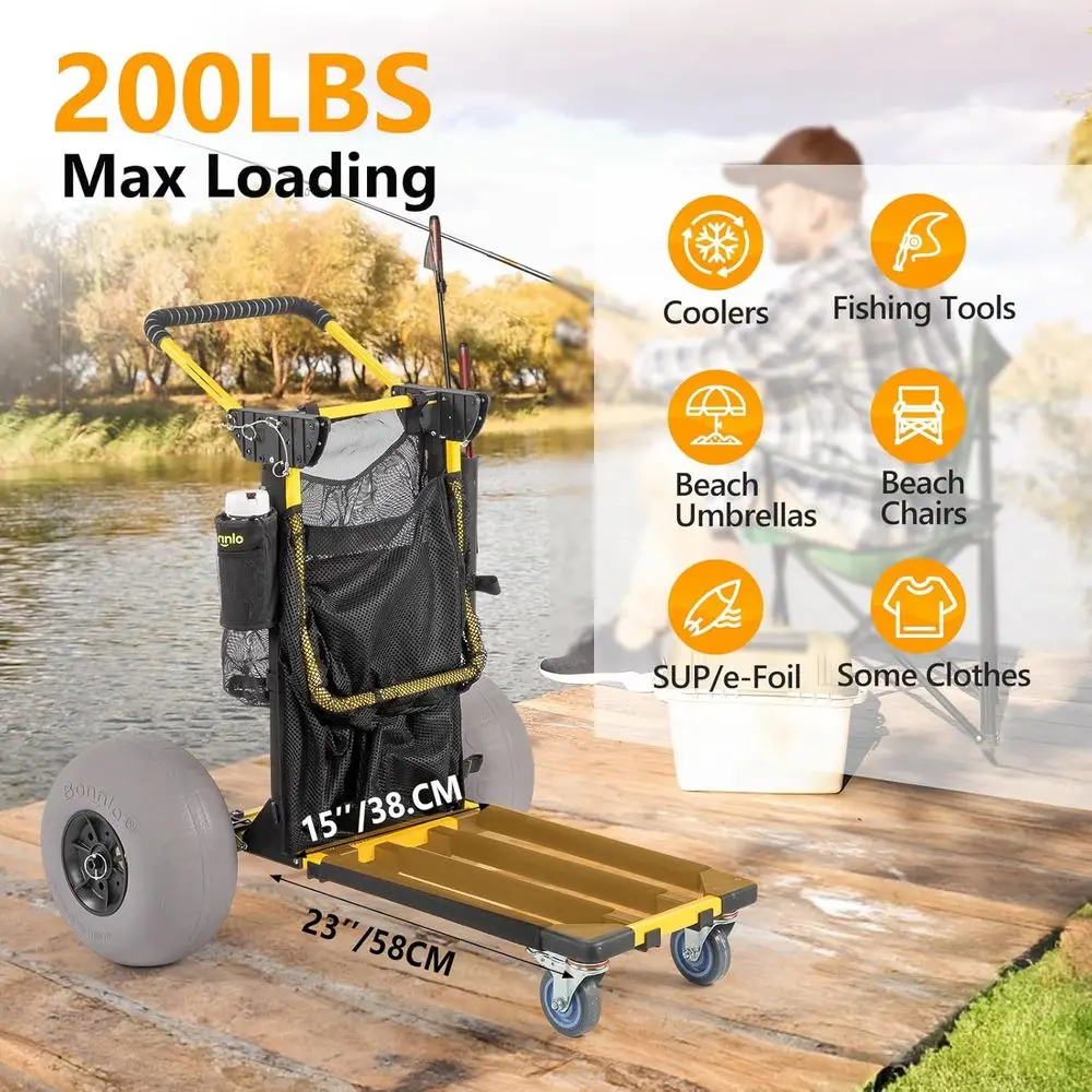 Carrello da Spiaggia Versatile - Balloon Pump Hand recensione e prezzo