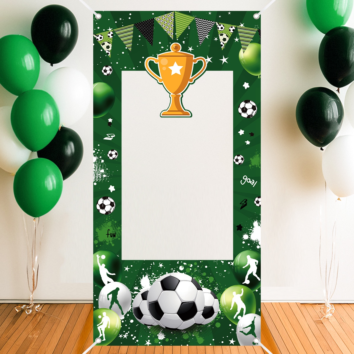 1pc Verde Calcio Cornice decor - Photo Booth Frame recensione e prezzo