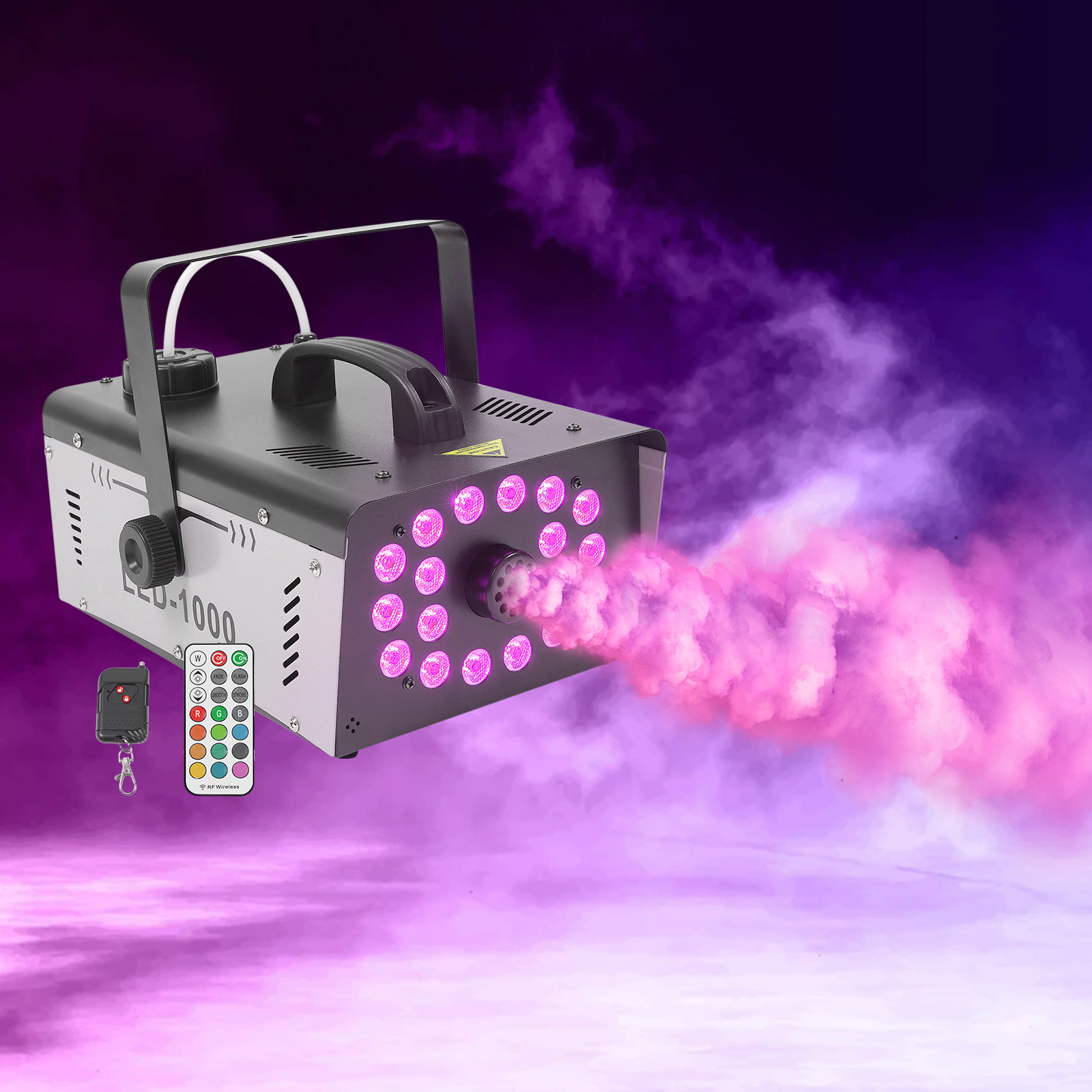 Macchina del fumo 1000W con 18 - Event Party Dj recensione e prezzo