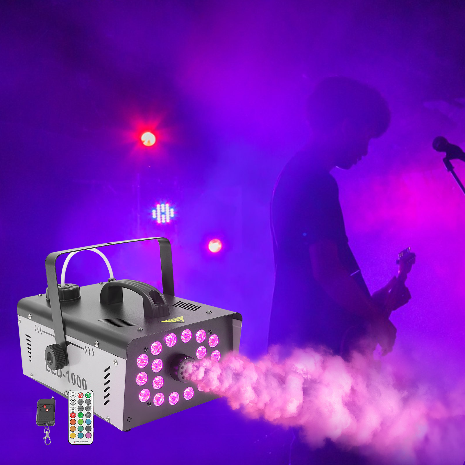 Macchina del fumo 1000W con 18 - Event Party Dj recensione e prezzo