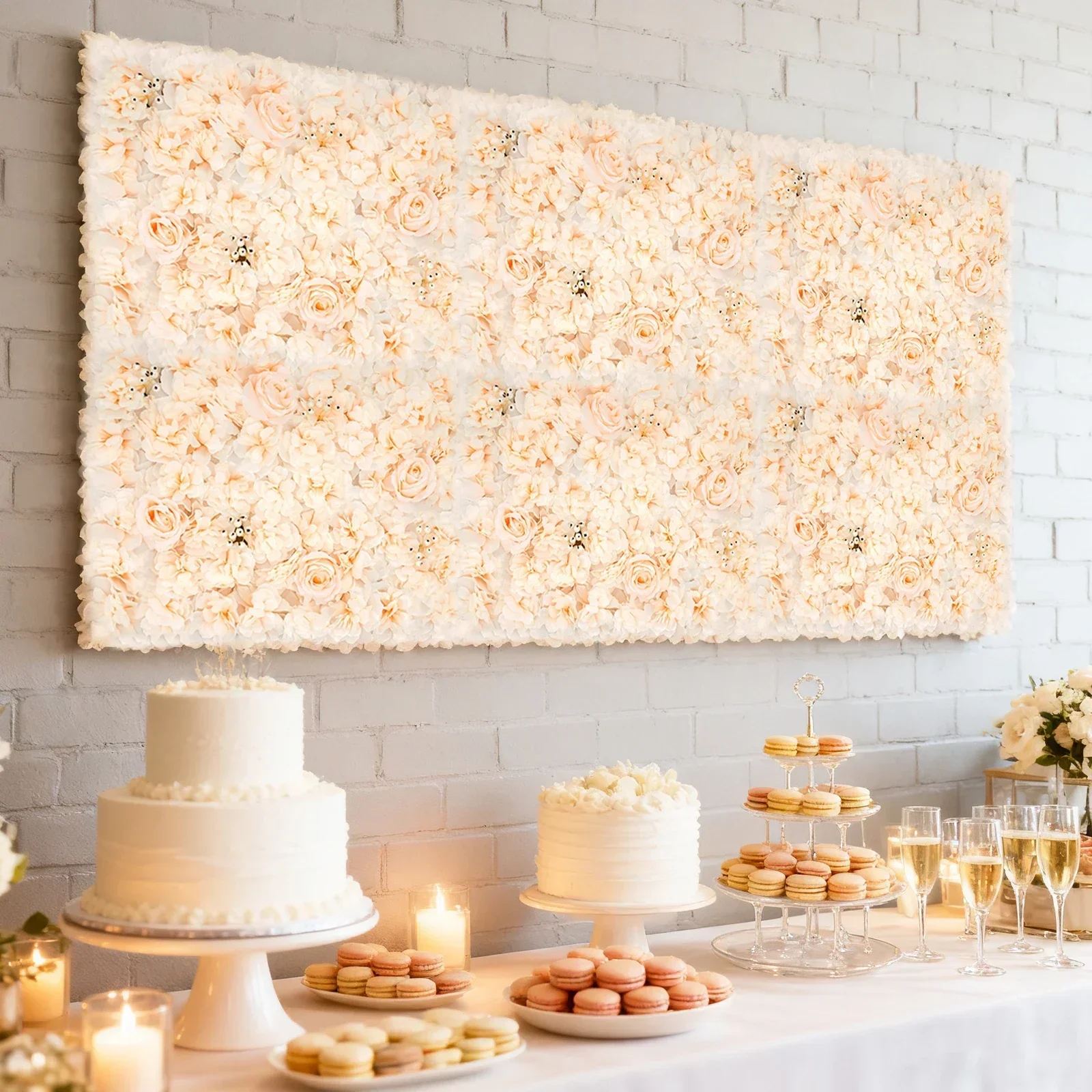 Set di 6 Pannelli di Fiori Art - Flower Wall Panel recensione e prezzo