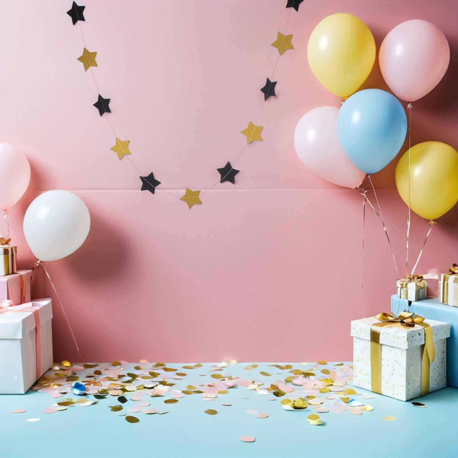 2 Pezzi Ghirlanda di Stelle Do - Party Banner Gold recensione e prezzo