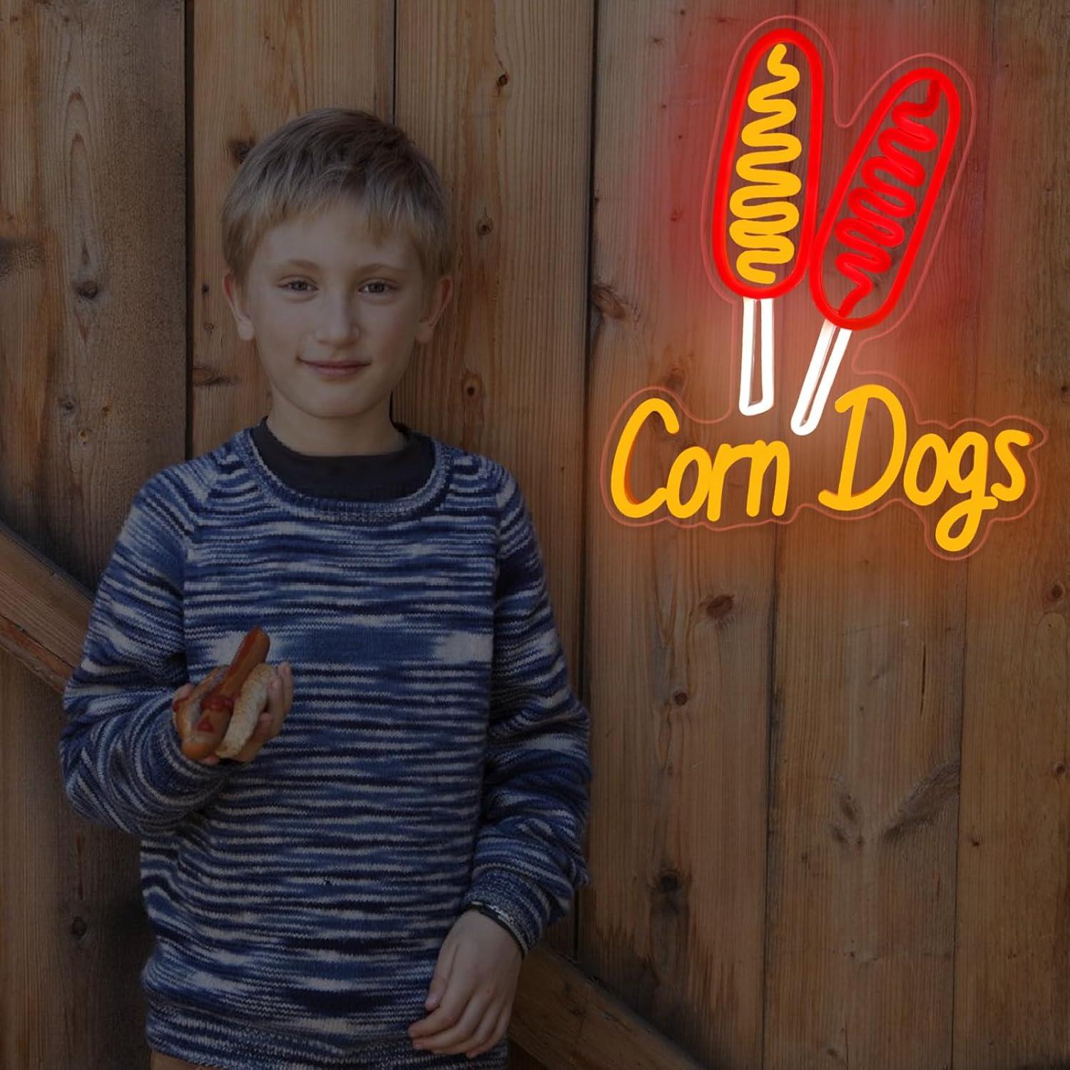 Insegna al Neon Corn Dog, Luci - Neon Sign Party recensione e prezzo