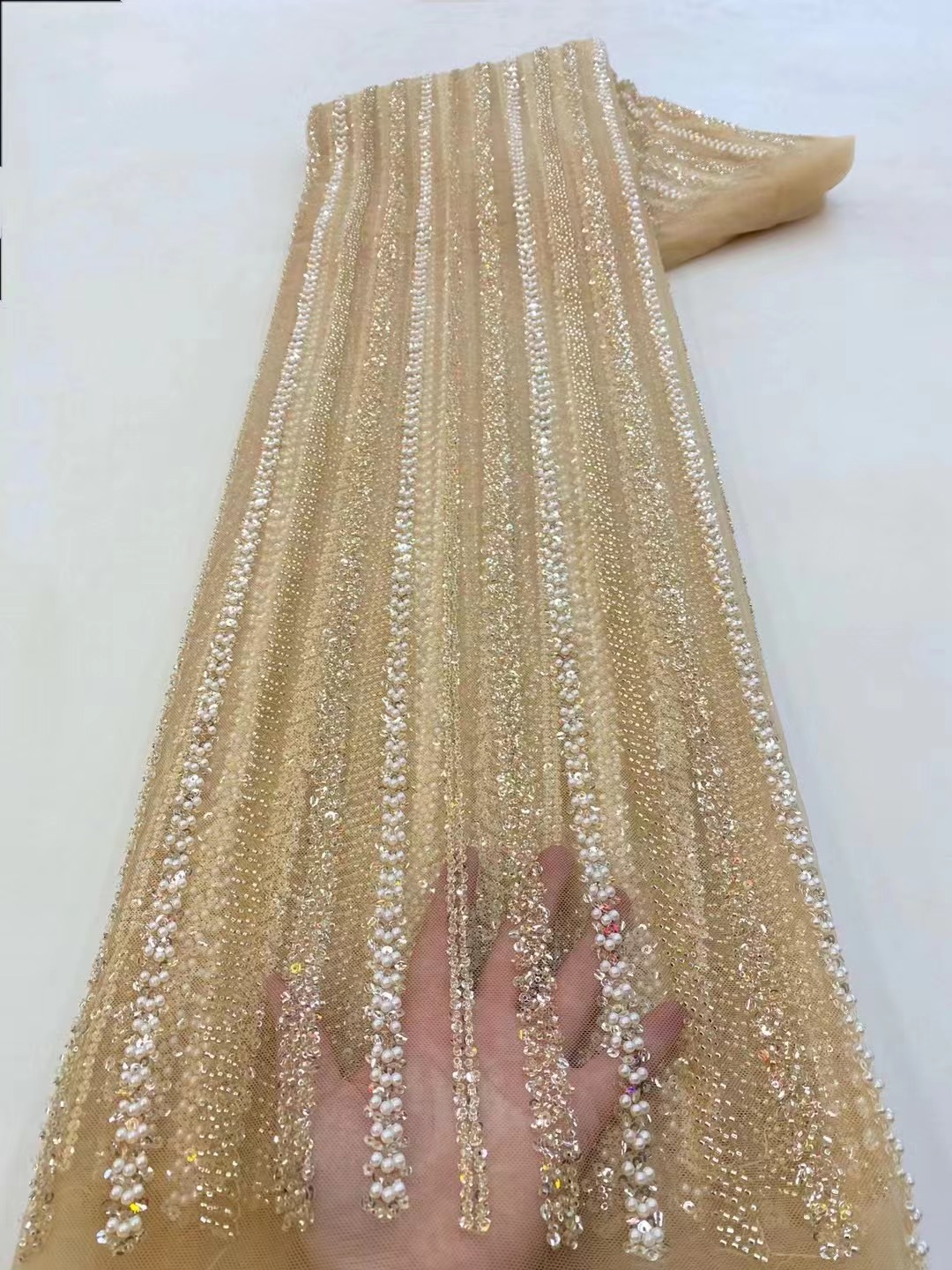 Tessuto di pizzo tulle african - Glitter Tablecloth recensione e prezzo