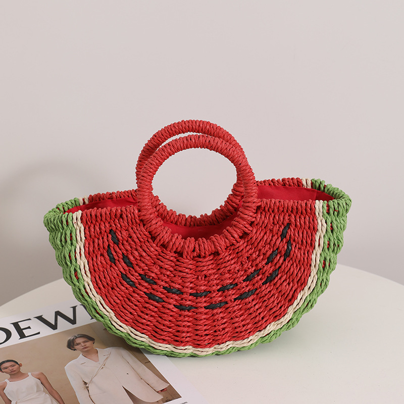 Simpatica borsa di paglia di a - Paper Straw Color recensione e prezzo
