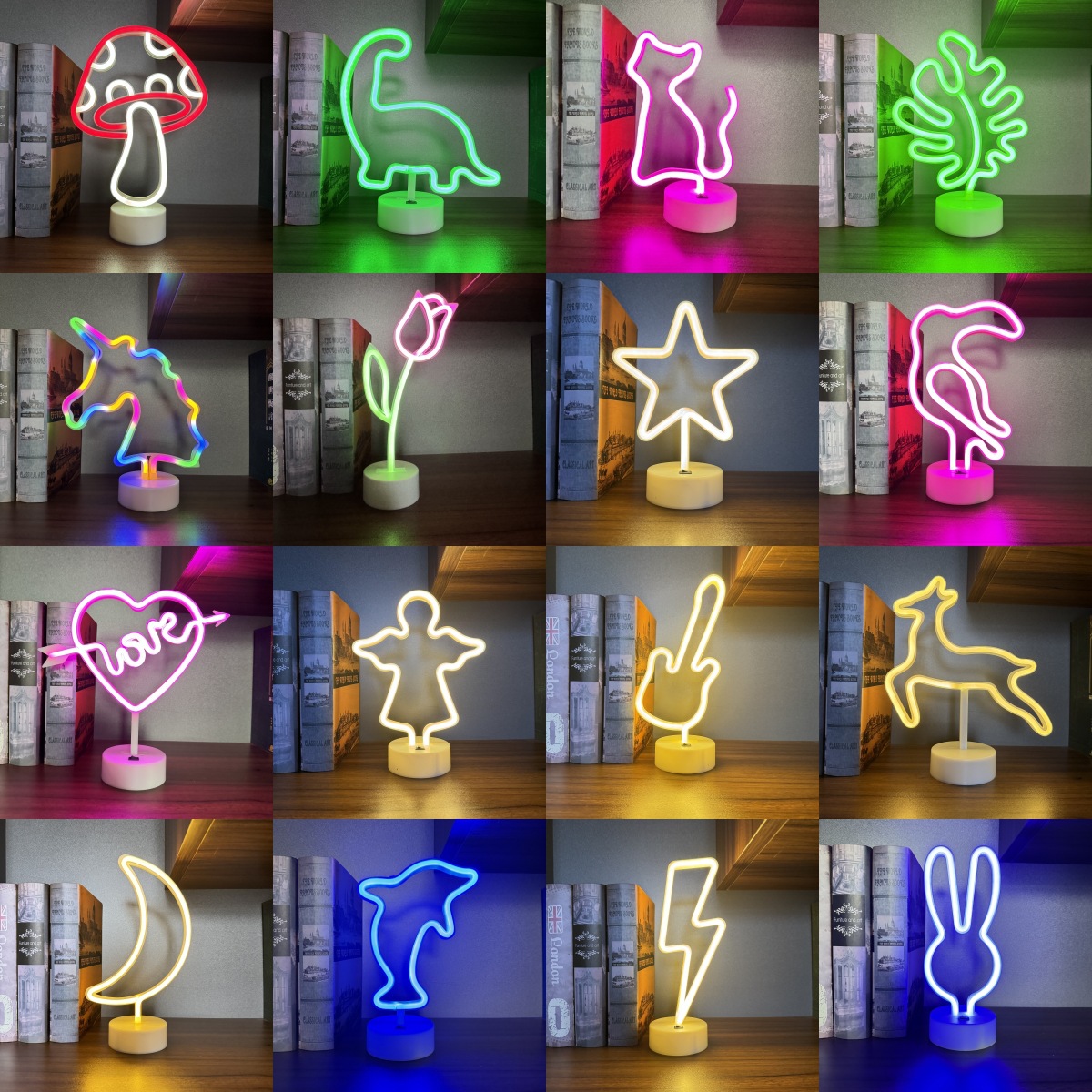 Lampada da Tavolo LED Neon con - Neon Sign Party recensione e prezzo